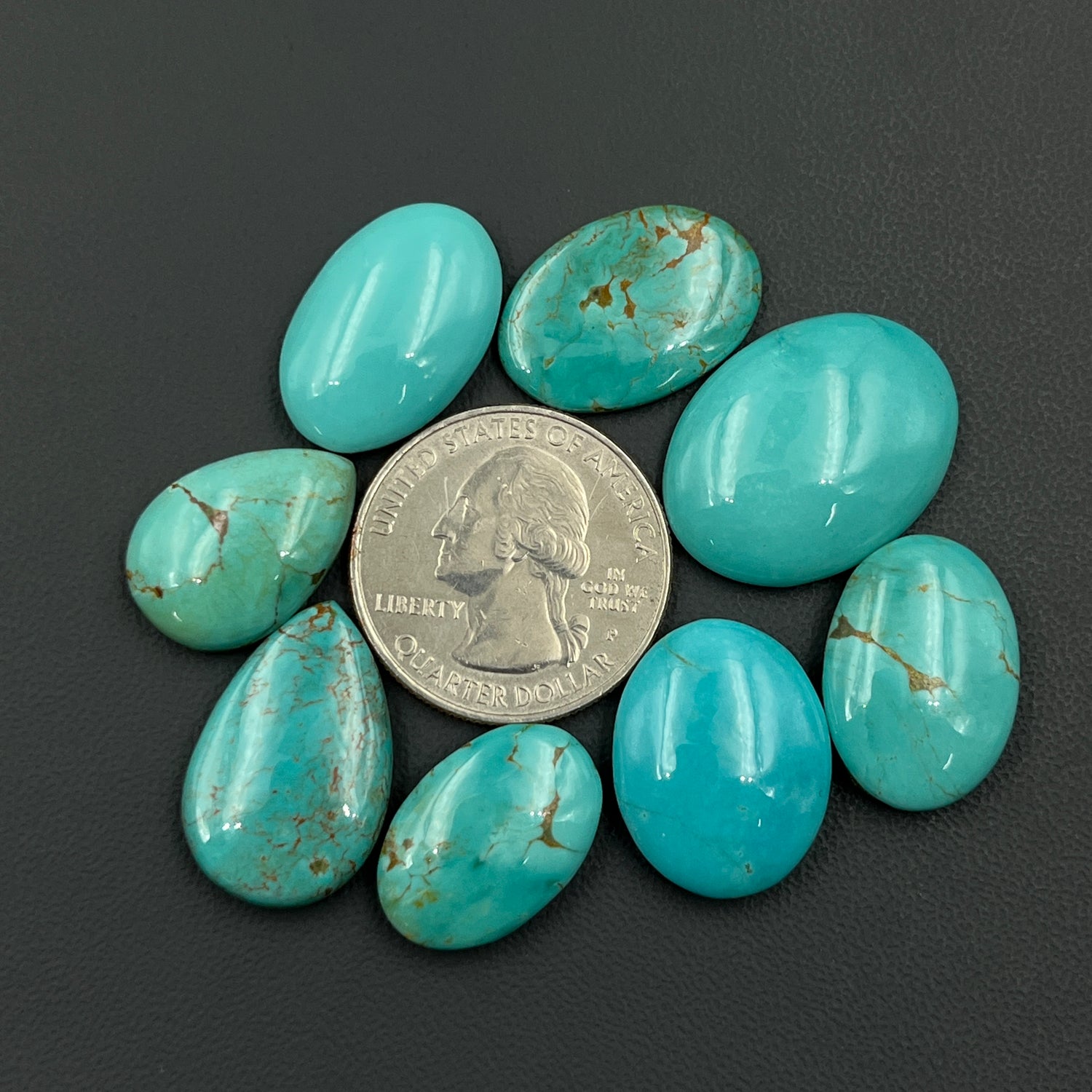 Arizona Turquoise Cabochon Wholesale Lot