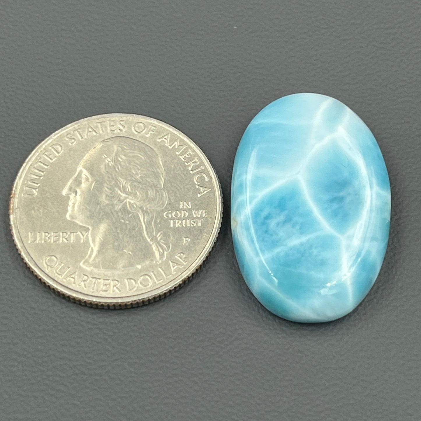 Top Quality Larimar- Loose Cabochon - Oval