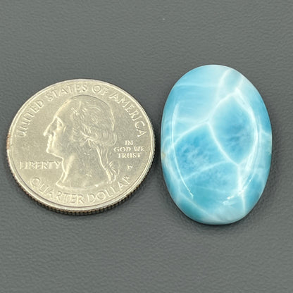 Top Quality Larimar- Loose Cabochon - Oval