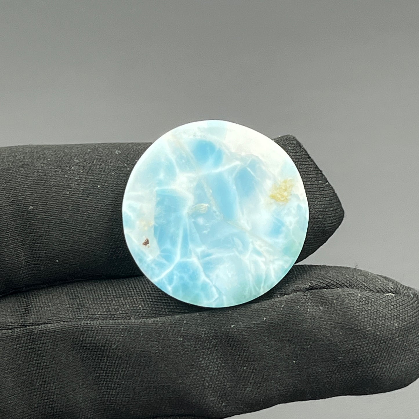 Top Quality Larimar- Loose Cabochon - Round