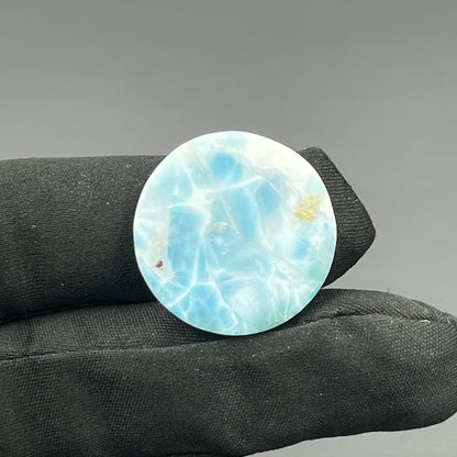 Top Quality Larimar- Loose Cabochon - Round