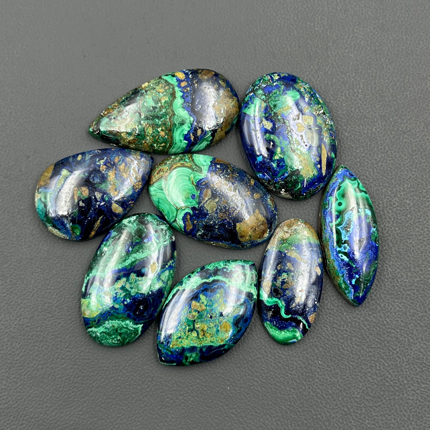 Natural Azurite Cabochon Wholesale Lot