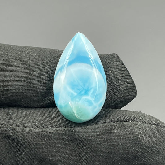 Top Quality Larimar- Loose Cabochon - Teardrop