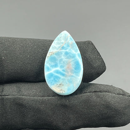 Top Quality Larimar- Loose Cabochon - Teardrop