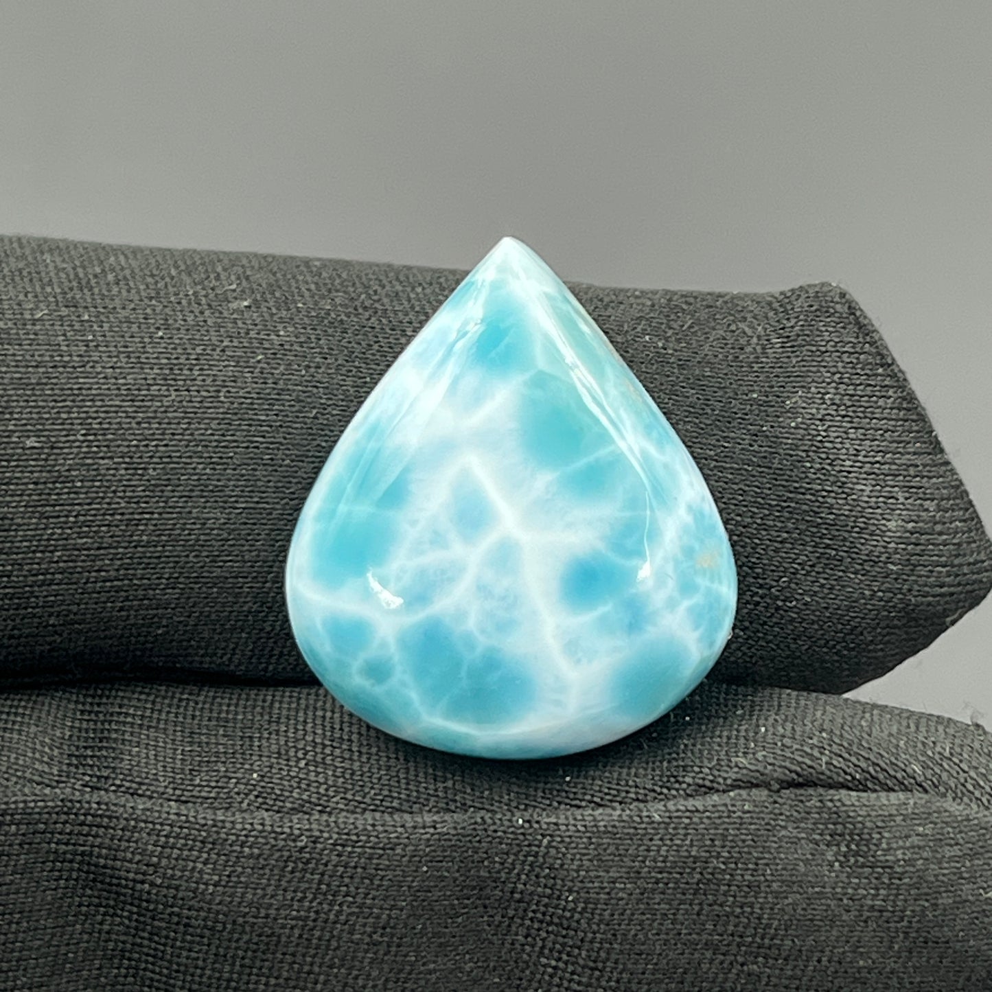 Top Quality Larimar- Loose Cabochon - Teardrop