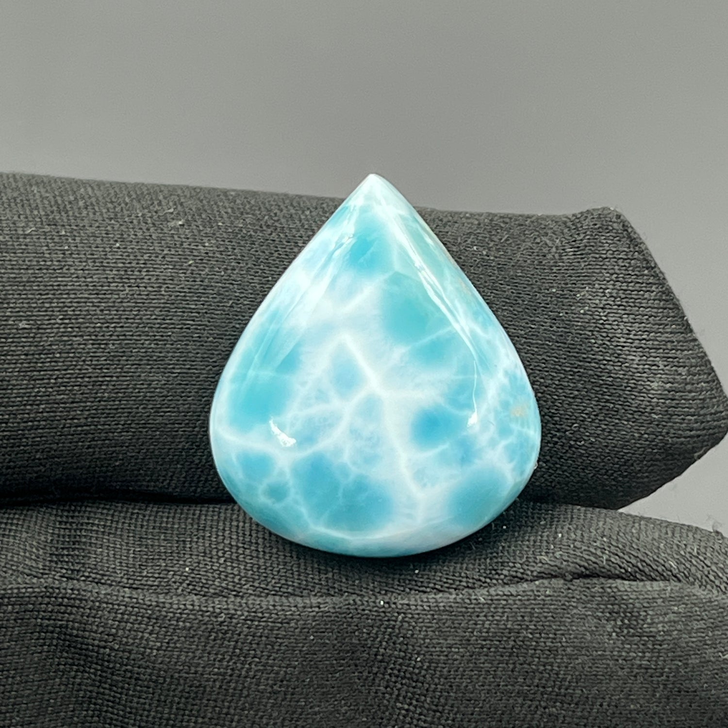 Top Quality Larimar- Loose Cabochon - Teardrop