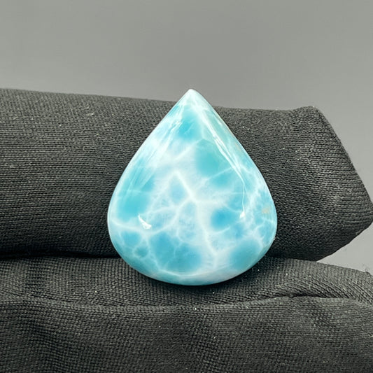 Top Quality Larimar- Loose Cabochon - Teardrop