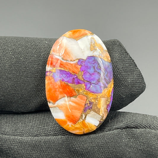 Kingman Purple Oyster Mohave - Loose Cab - Oval