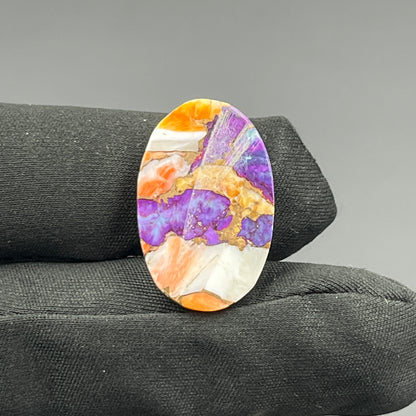 Kingman Purple Oyster Mohave - Loose Cab - Oval
