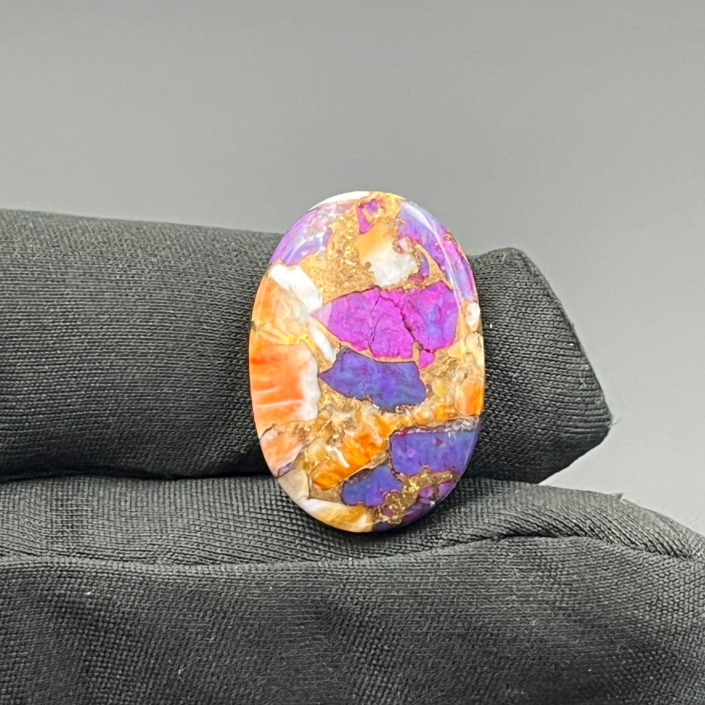 Kingman Purple Oyster Mohave - Loose Cab - Oval