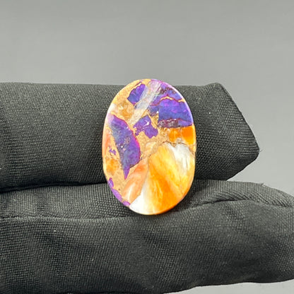 Kingman Purple Oyster Mohave - Loose Cab - Oval