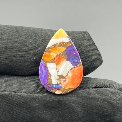 Kingman Purple Oyster Mohave - Loose Cab - Teardrop