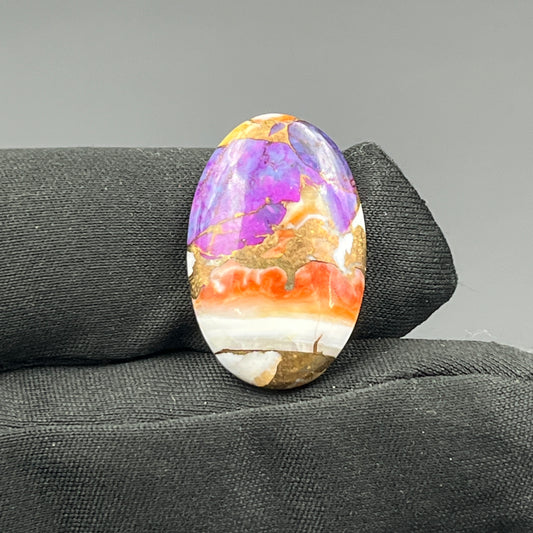 Kingman Purple Oyster Mohave - Loose Cab - Oval