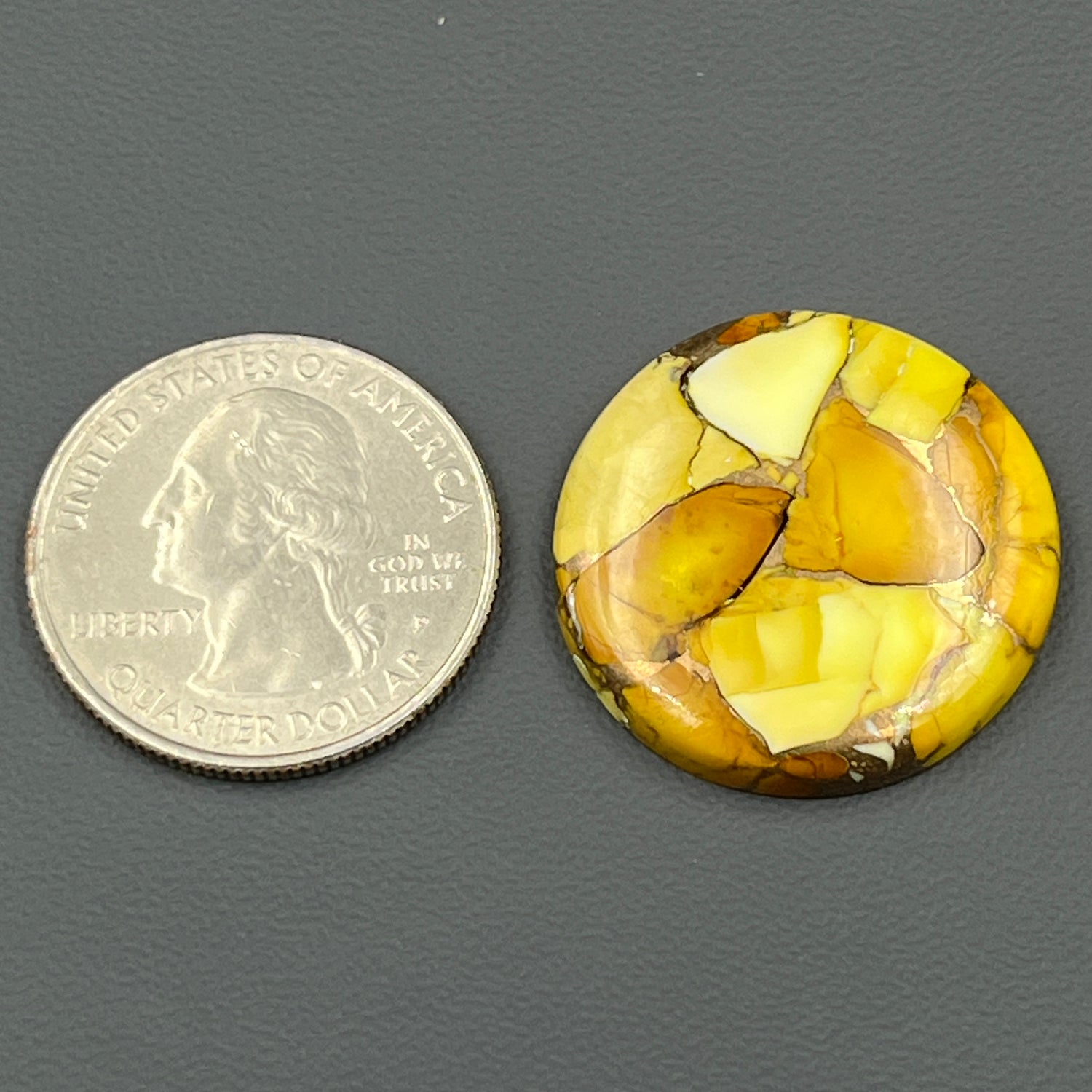 Kingman Honey Dahlia - Loose Cab - Round