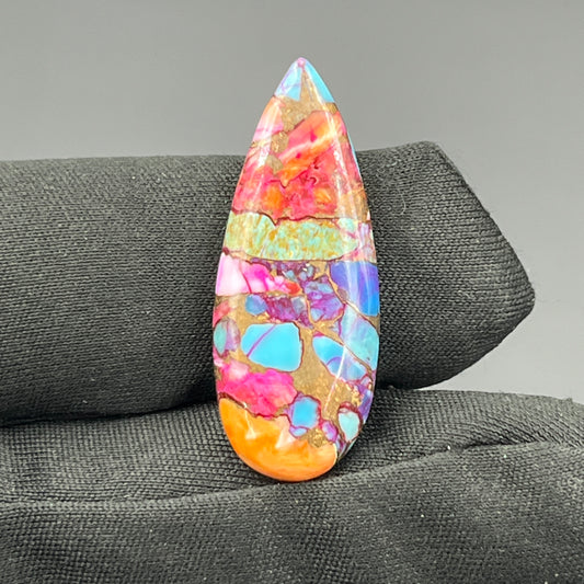 Kingman Pink Oyster Dahlia - Loose Cab - Teardrop