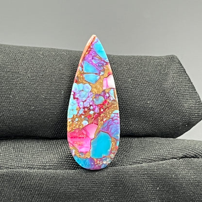 Kingman Pink Oyster Dahlia - Loose Cab - Teardrop