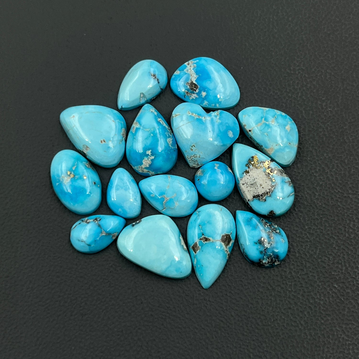 Blue Bird Turquoise Cabochon Wholesale Lot