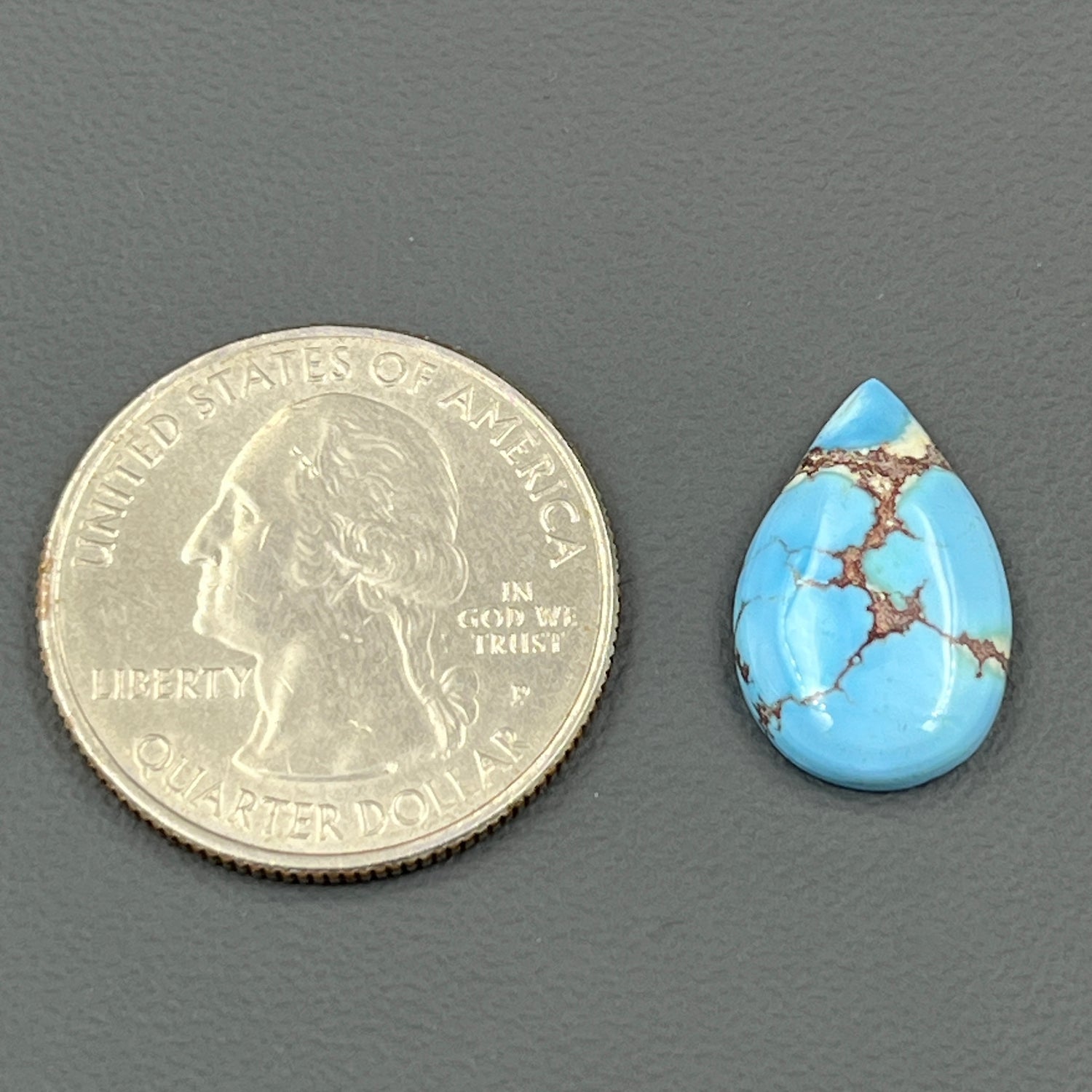 Top Quality Golden Hill Turquoise - Teardrop
