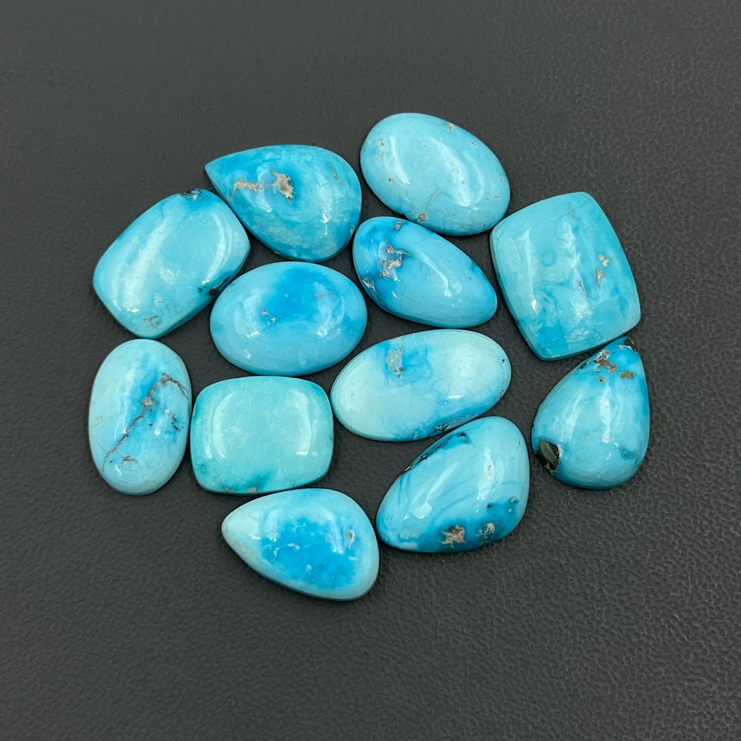 Blue Bird Turquoise Cabochon Wholesale Lot