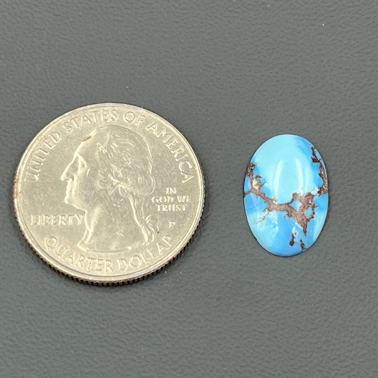 Top Quality Golden Hill Turquoise - Oval