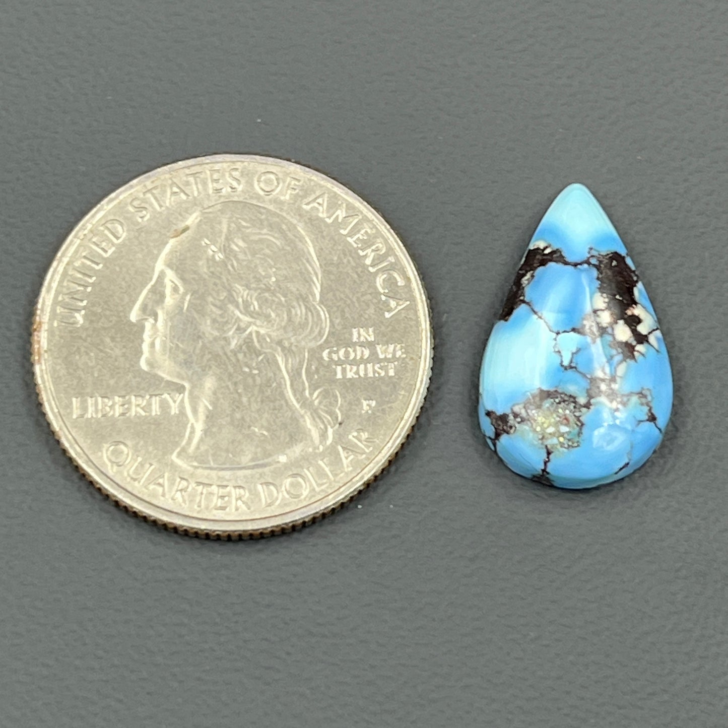 Top Quality Golden Hill Turquoise - Teardrop