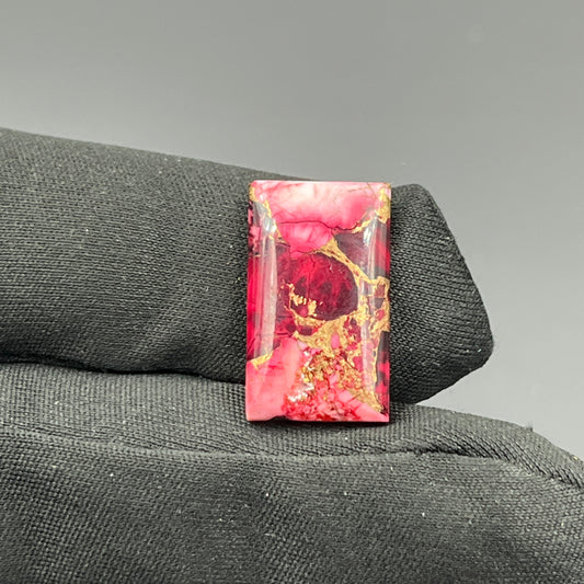 Kingman Red Rose Dahlia - Loose Cab -  Baguette