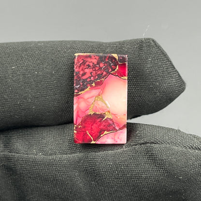 Kingman Red Rose Dahlia - Loose Cab -  Baguette