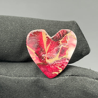 Kingman Red Rose Dahlia - Loose Cab -  Heart