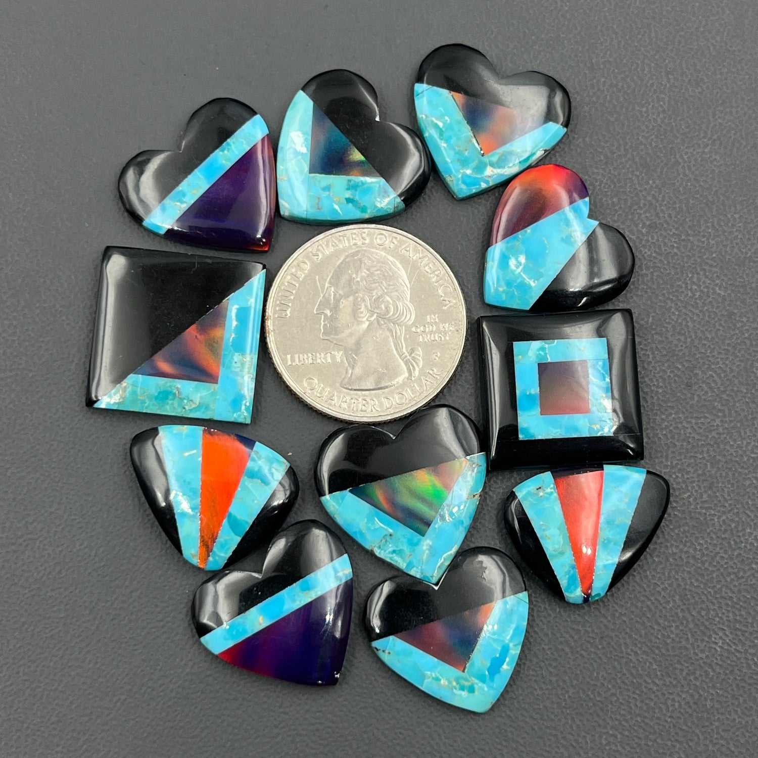 Aurora Opal With Turquoise Mohave, Aura Opal Cabochon Wholesale Lot