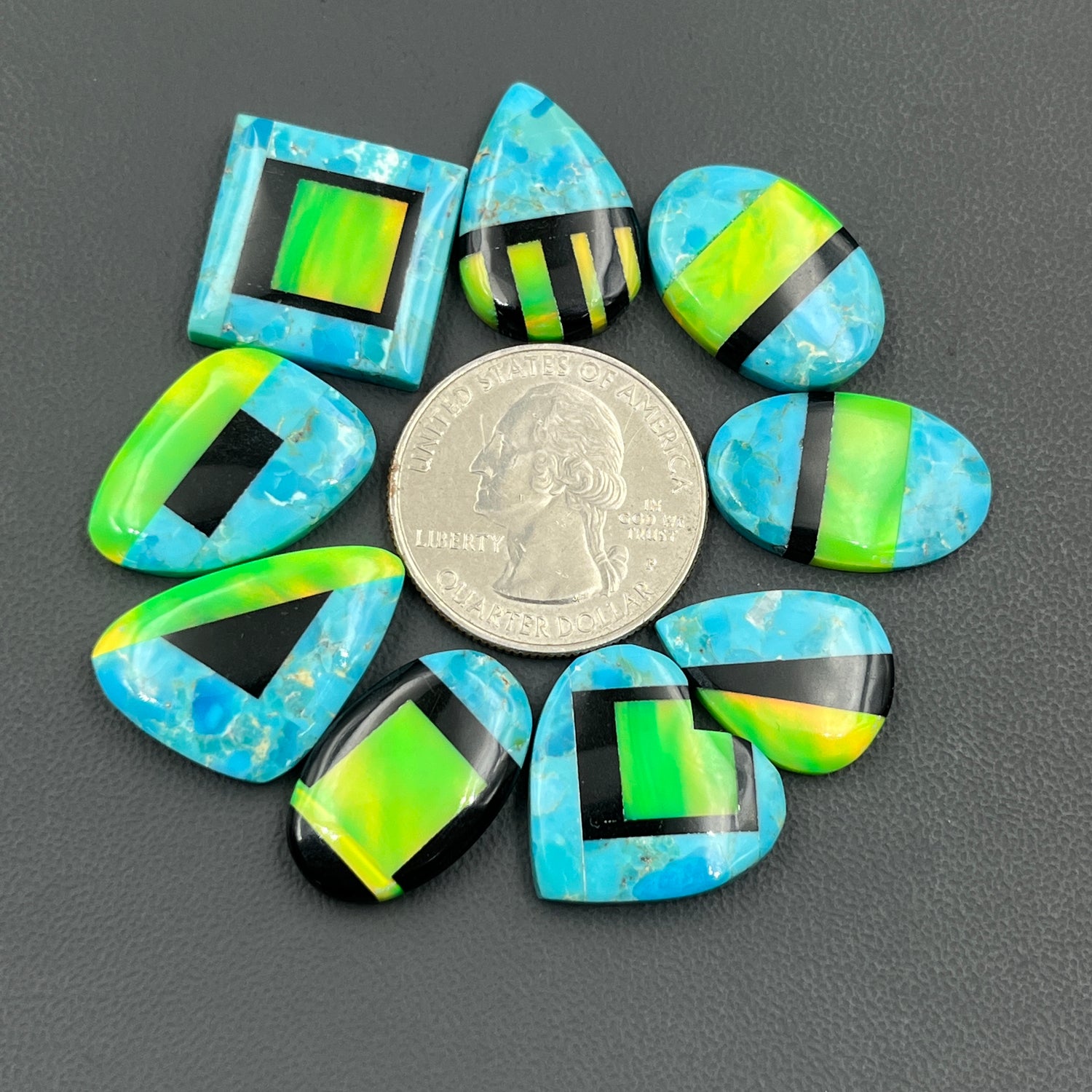 Aurora Opal With Turquoise Mohave, Aura Opal Cabochon Wholesale Lot