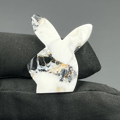 Kingman White Buffalo Turquoise - Loose Cab - Bunny
