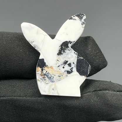 Kingman White Buffalo Turquoise - Loose Cab - Bunny