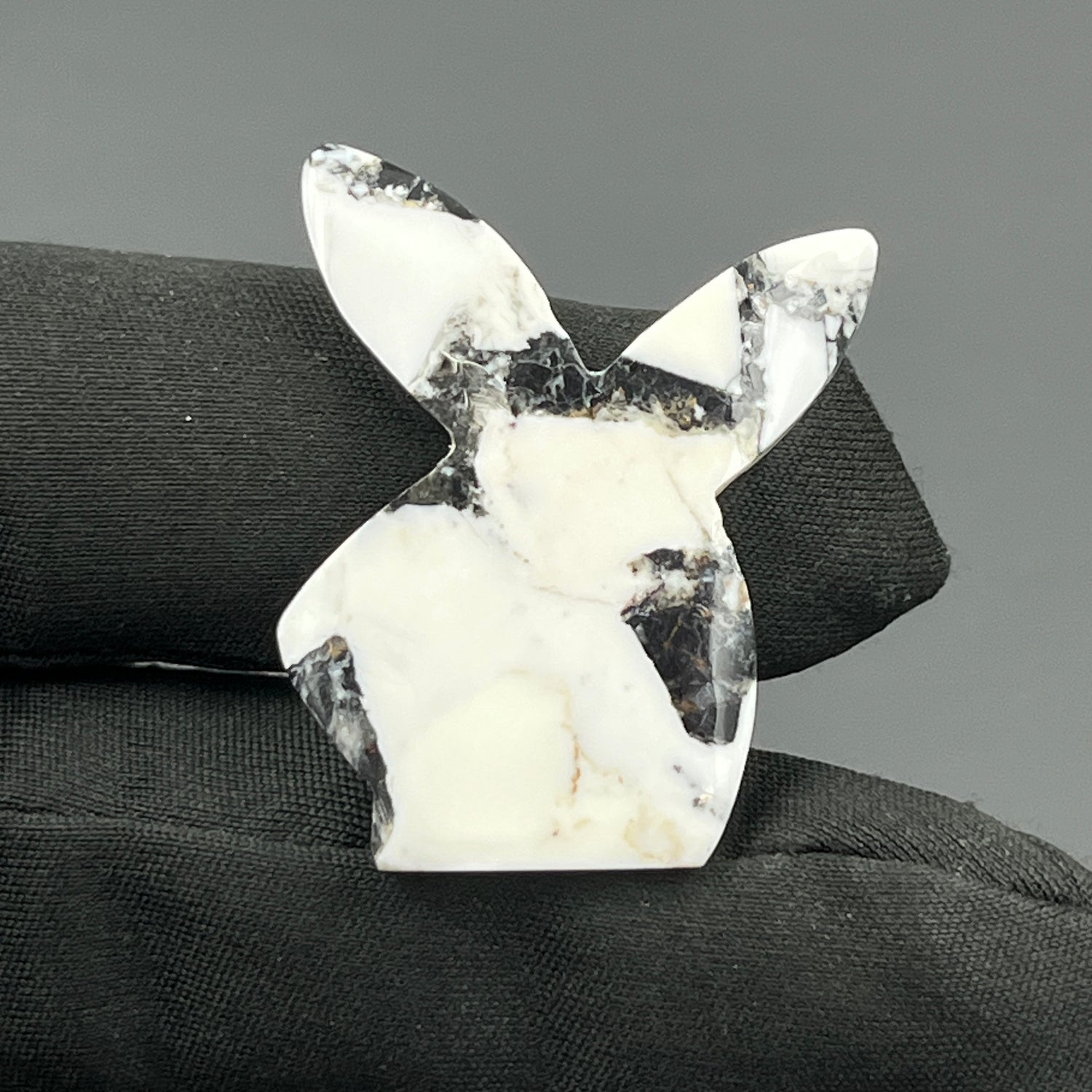 Kingman White Buffalo Turquoise - Loose Cab - Bunny