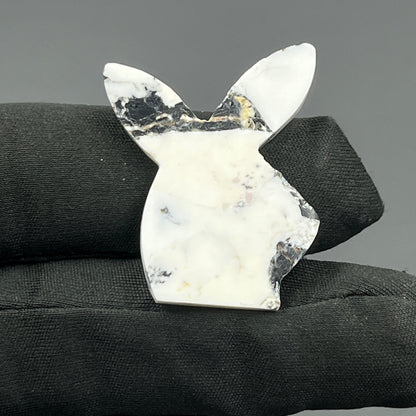 Kingman White Buffalo Turquoise - Loose Cab - Bunny