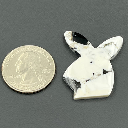 Kingman White Buffalo Turquoise - Loose Cab - Bunny