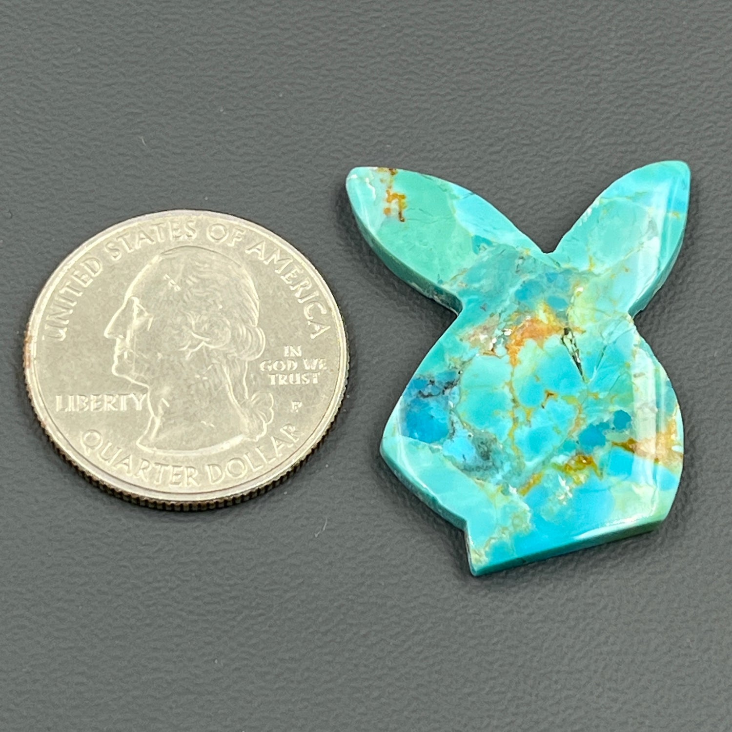 Kingman Turquoise Mohave - Loose Cab - Bunny