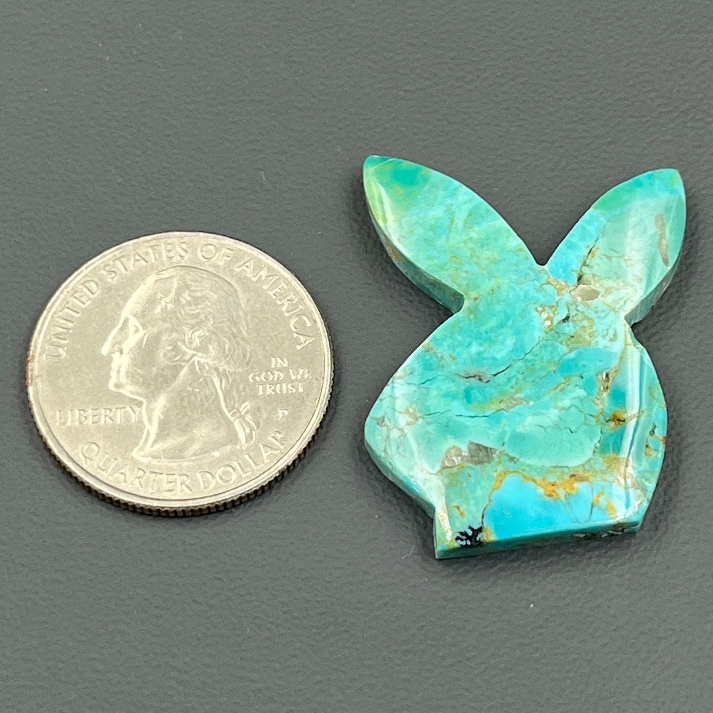Kingman Turquoise Mohave - Loose Cab - Bunny