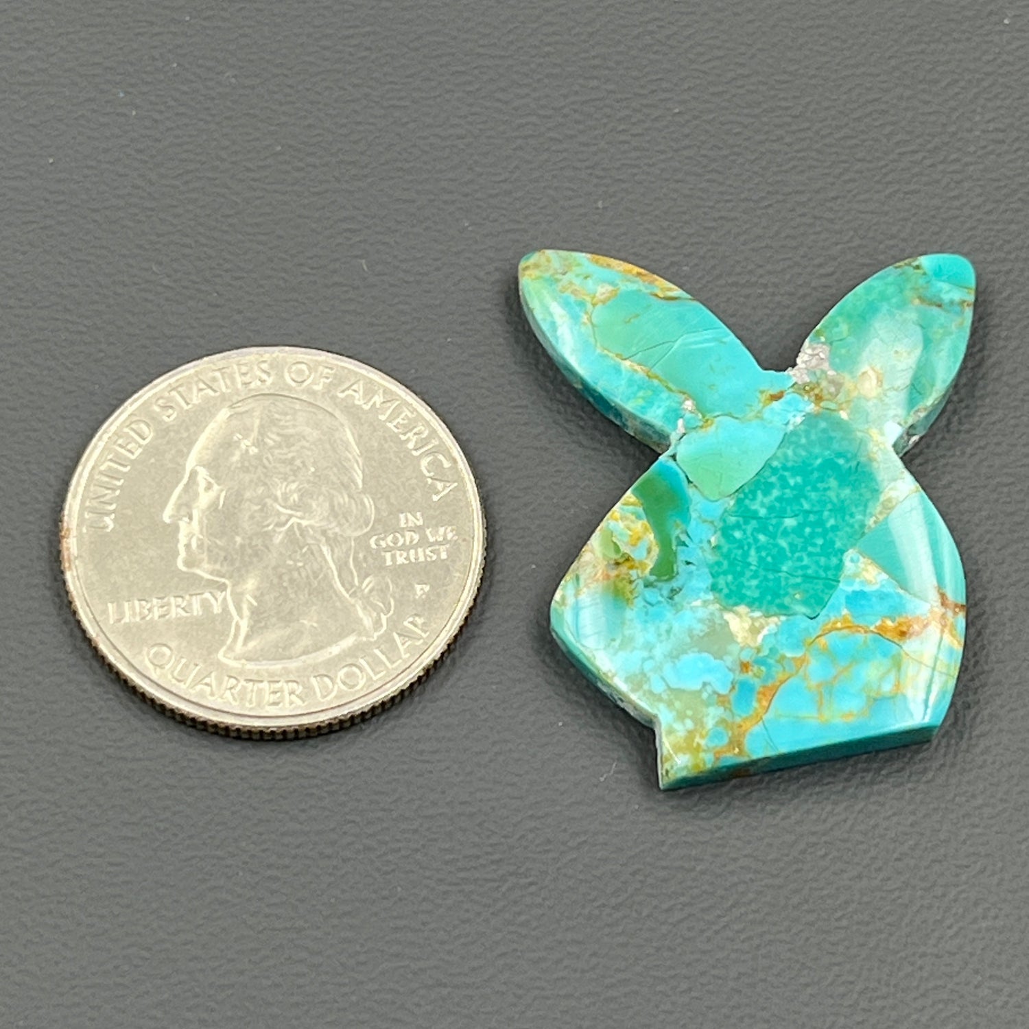 Kingman Turquoise Mohave - Loose Cab - Bunny