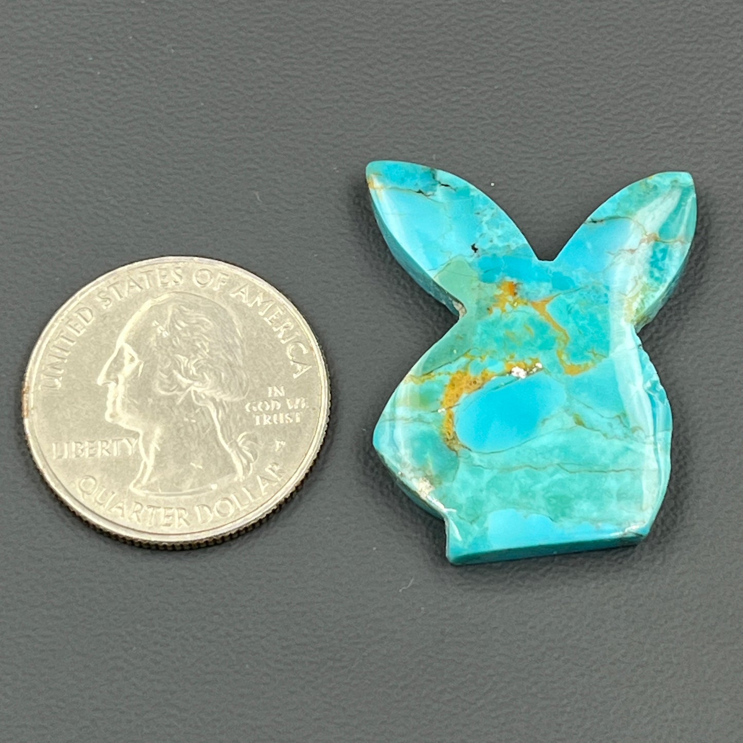 Kingman Turquoise Mohave - Loose Cab - Bunny