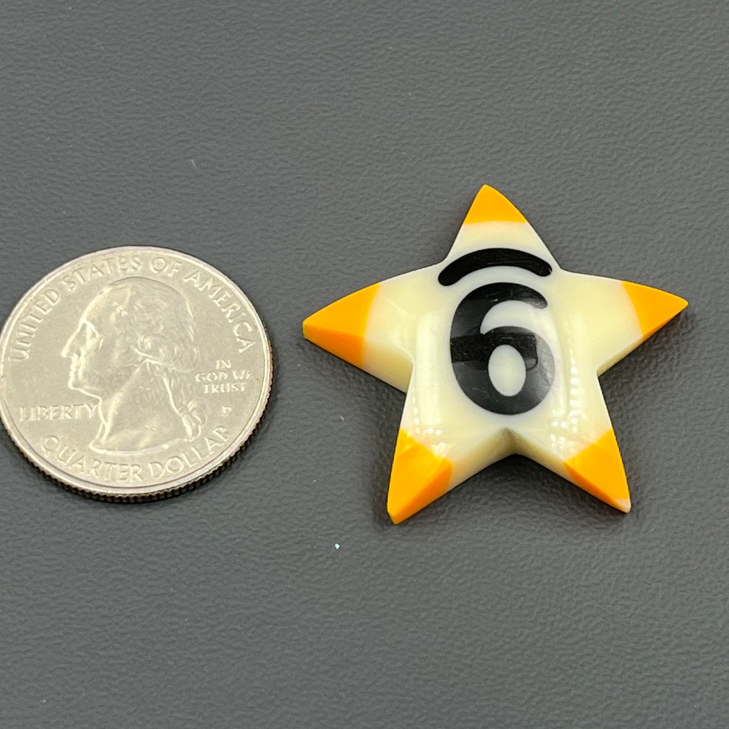 Billiards Cabochon - Star - 6