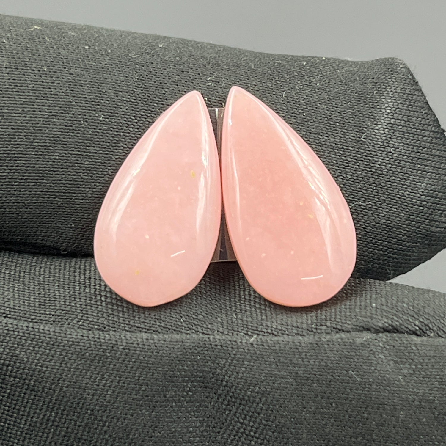 Natural Pink Opal- Matching Pairs - Teardrop