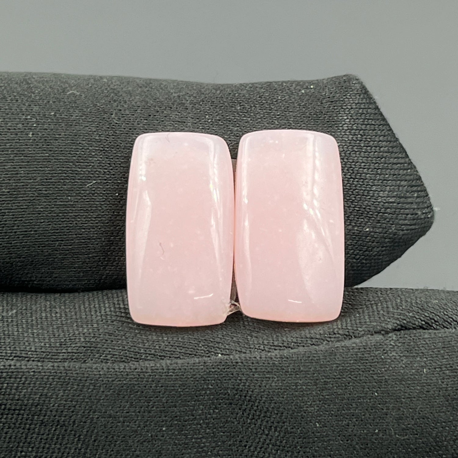 Natural Pink Opal- Matching Pairs - Baguette