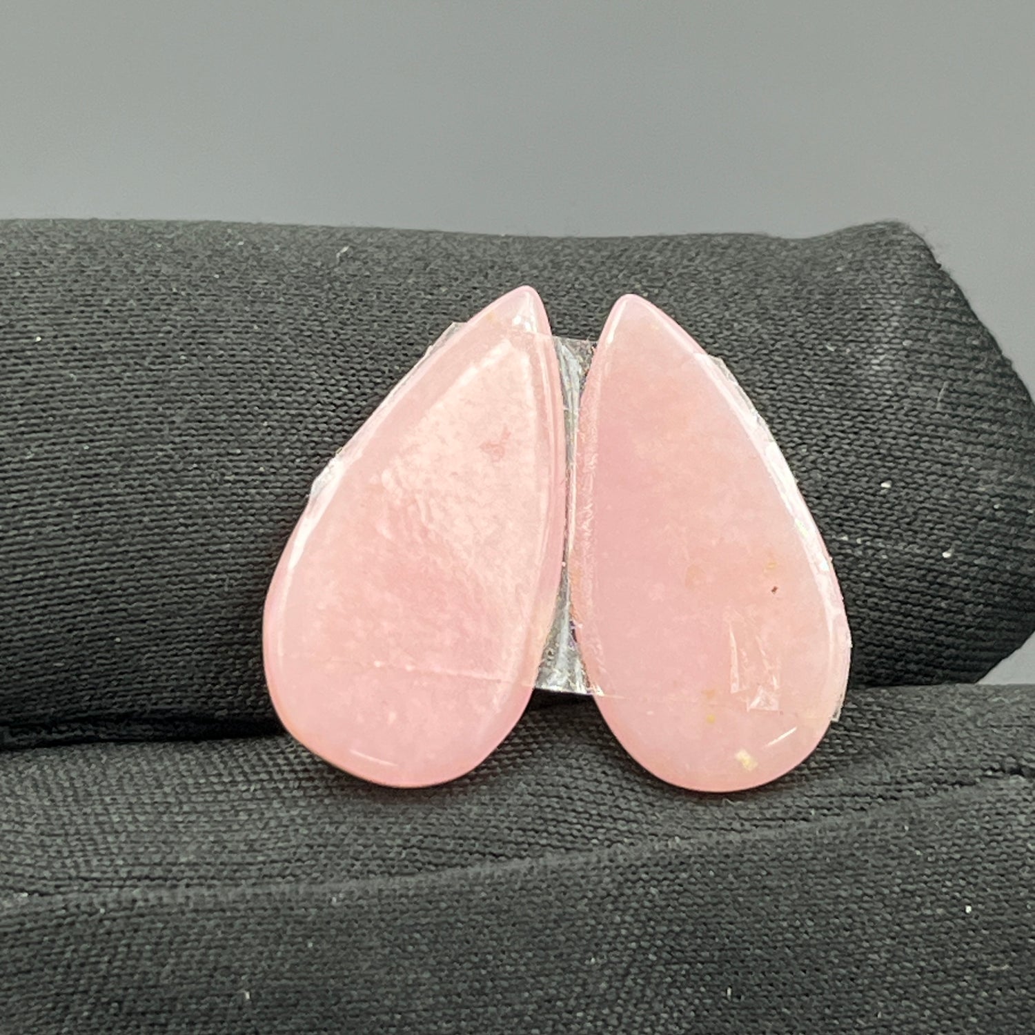 Natural Pink Opal- Matching Pairs - Teardrop
