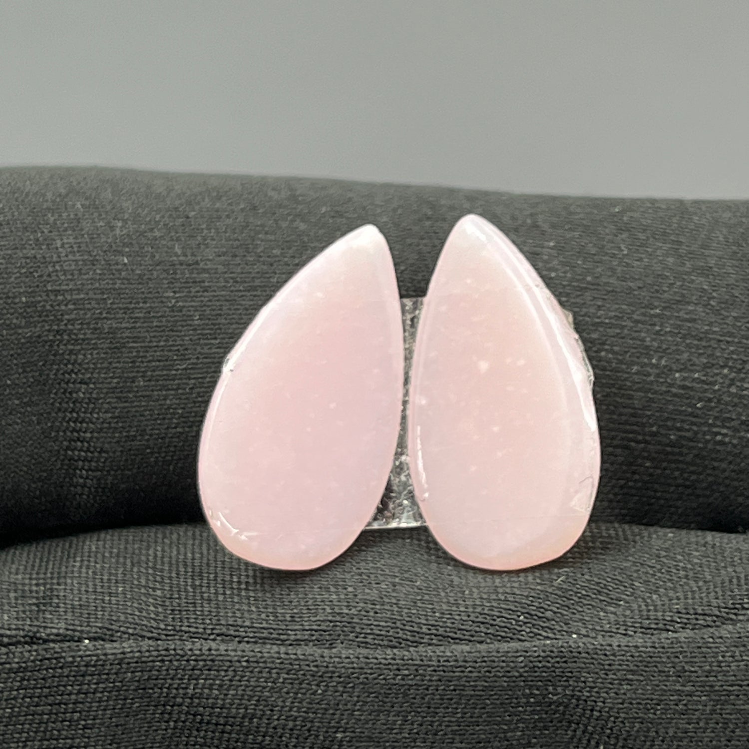 Natural Pink Opal- Matching Pairs - Teardrop