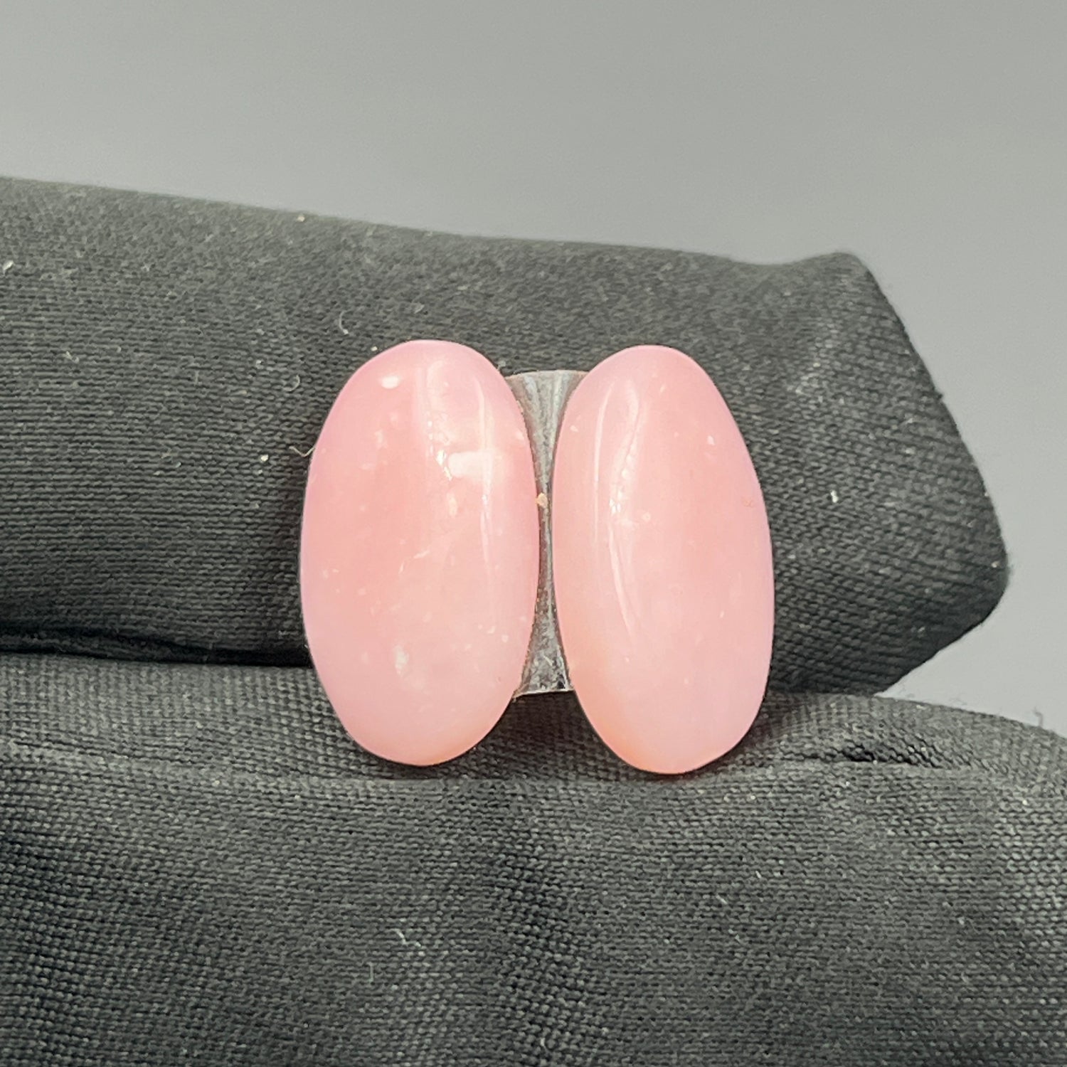 Natural Pink Opal- Matching Pairs - Oval
