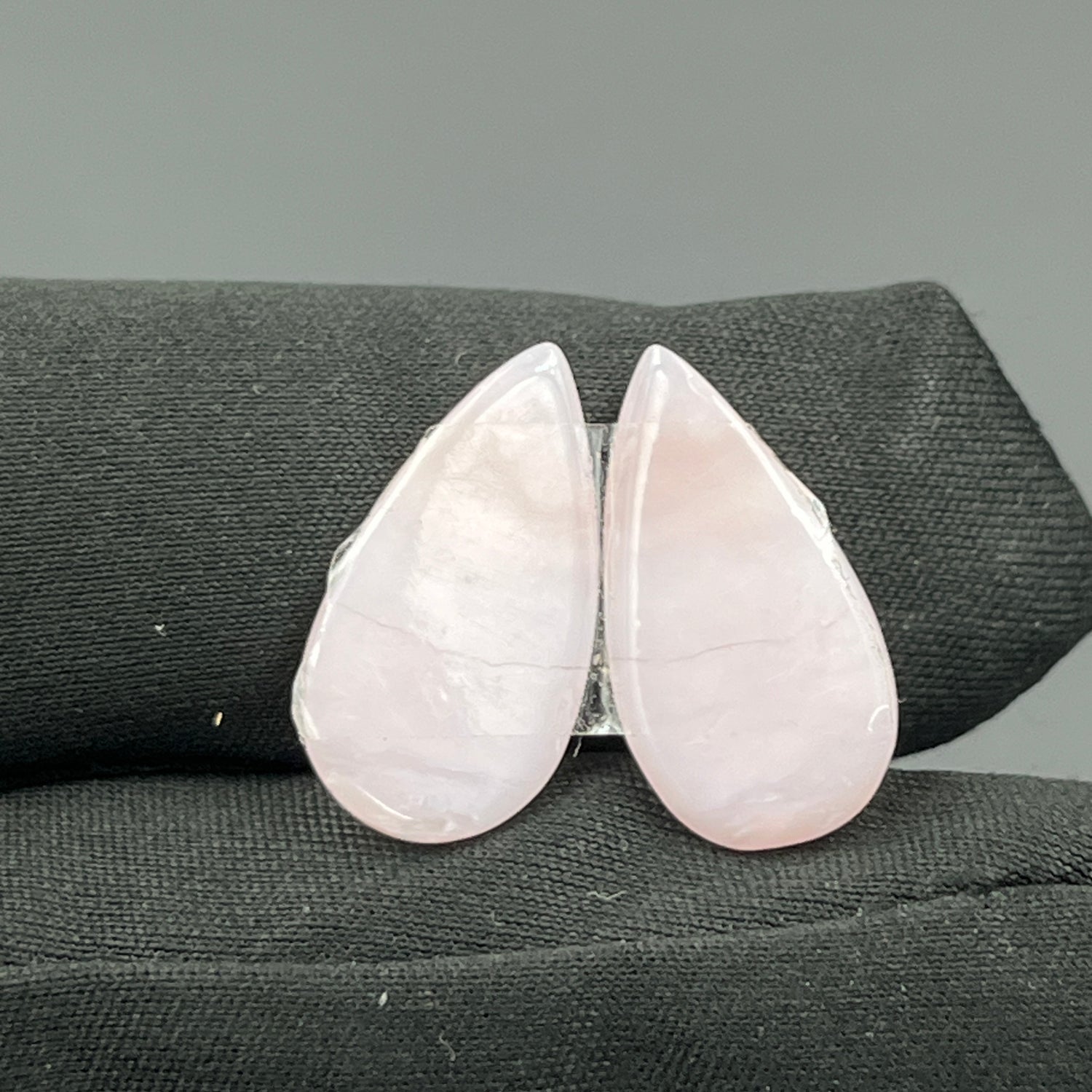 Natural Pink Opal- Matching Pairs - Teardrop