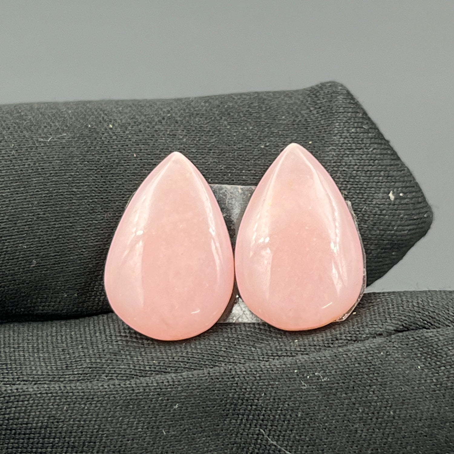 Natural Pink Opal- Matching Pairs - Teardrop