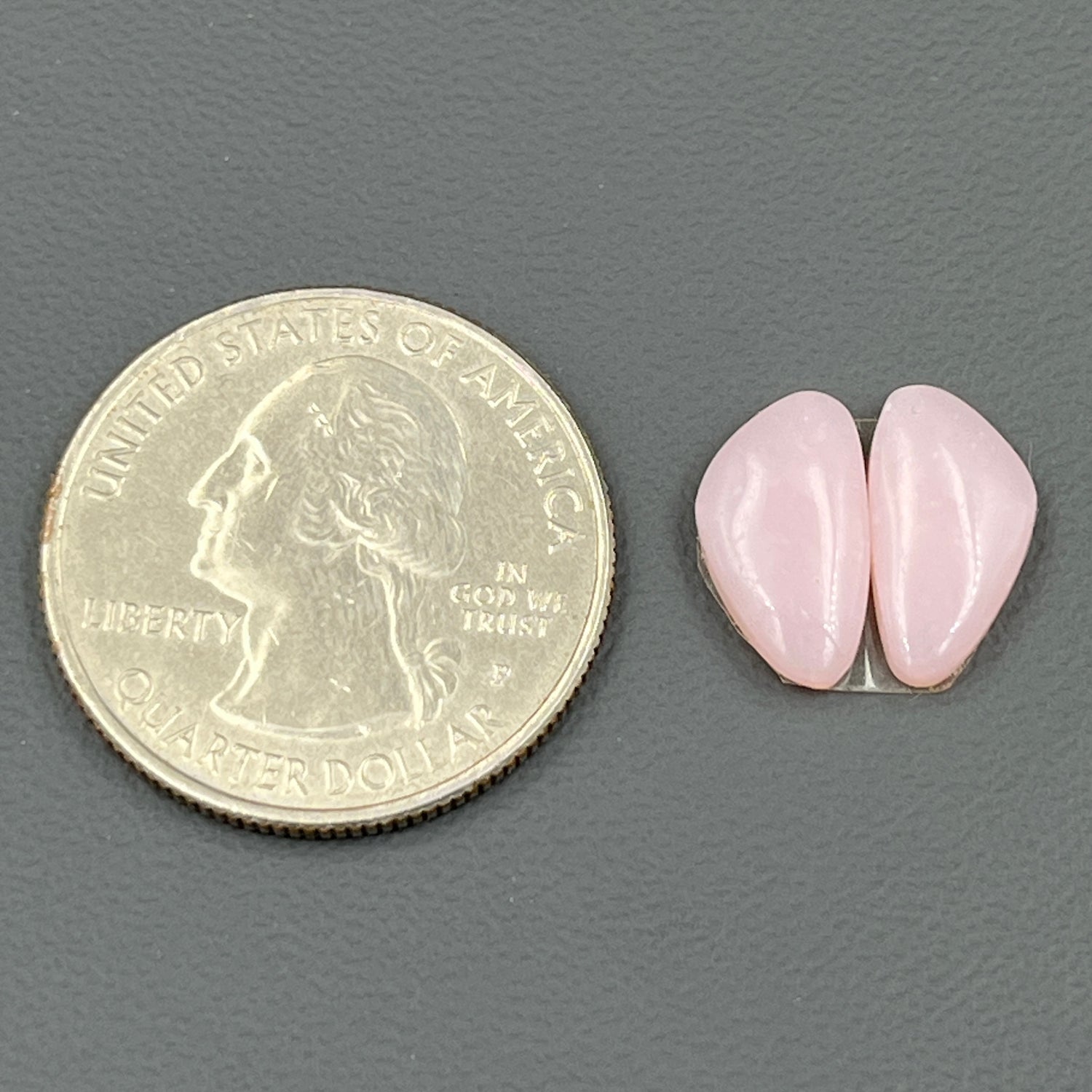 Natural Pink Opal- Matching Pairs - Tumble