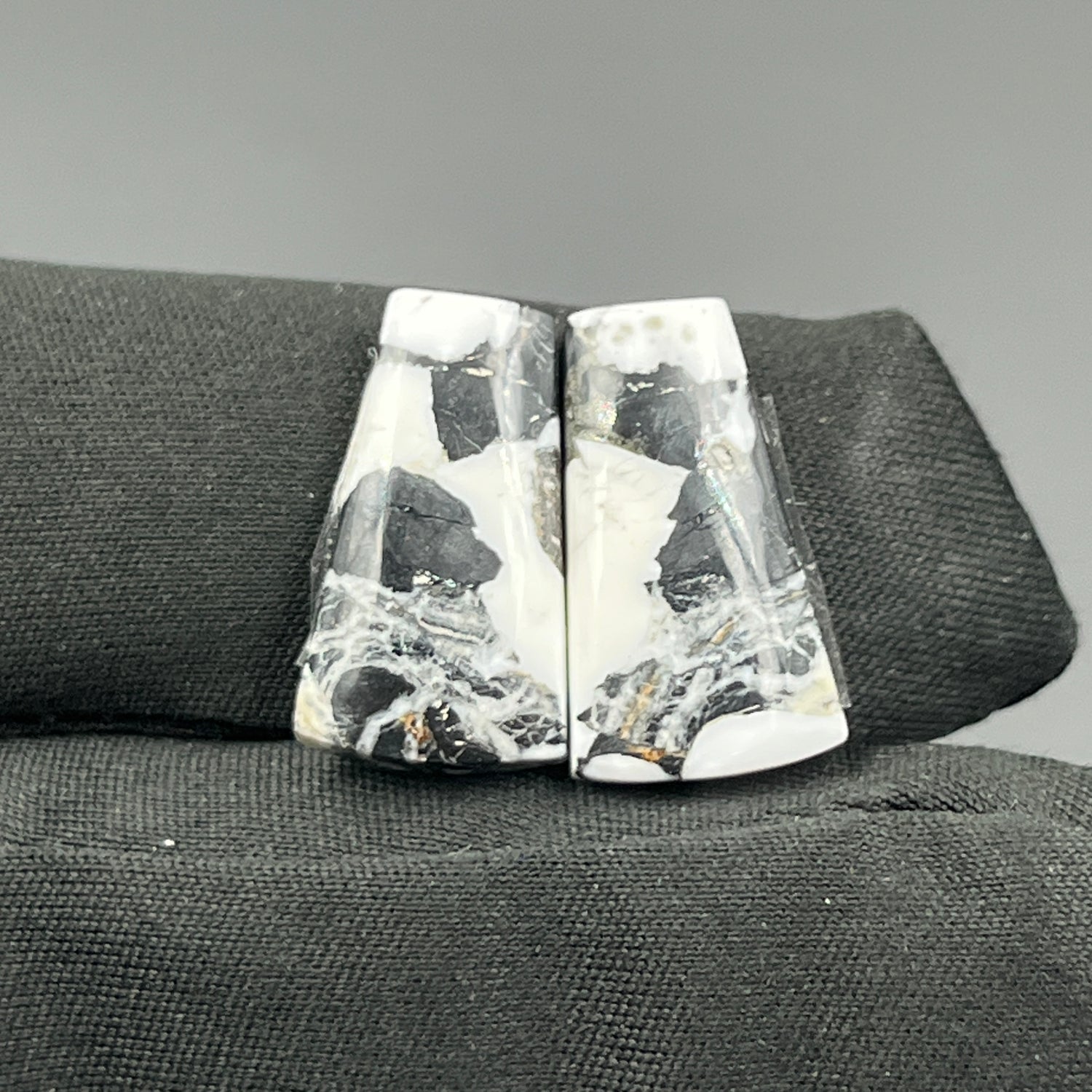 Kingman White Buffalo Turquoise - Matching Pairs - Tumble