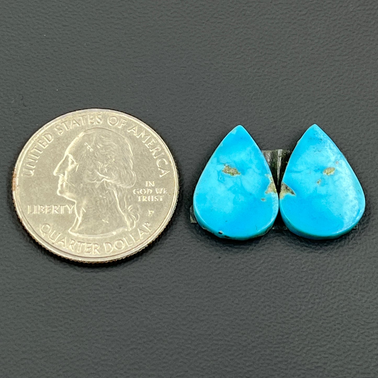 Arizona Turquoise - Matching Pairs - Teardrop